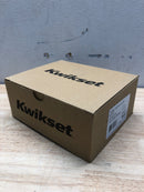 Kwikset 756KNL-3 Kingston Grade 2 Keyed Entry Door Lever Set - Polished Brass