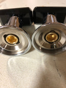 Brizo HK5376-PCBC Invari Widespread Faucet Crystal Handle Kit - Polished Chrome / Black Crystal