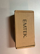 Emtek 8221PUS19 Providence Privacy Door Knob Set with Rectangular Rose from the Brass Classic Collection - Flat Black