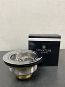 Signature Hardware 446624 3-1/2" Basket Strainer for Sinks up to 7/8" Thick - Chrome