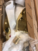 Baldwin Hardware M504.003.ENTR Mortise Handle Set Polished Brass