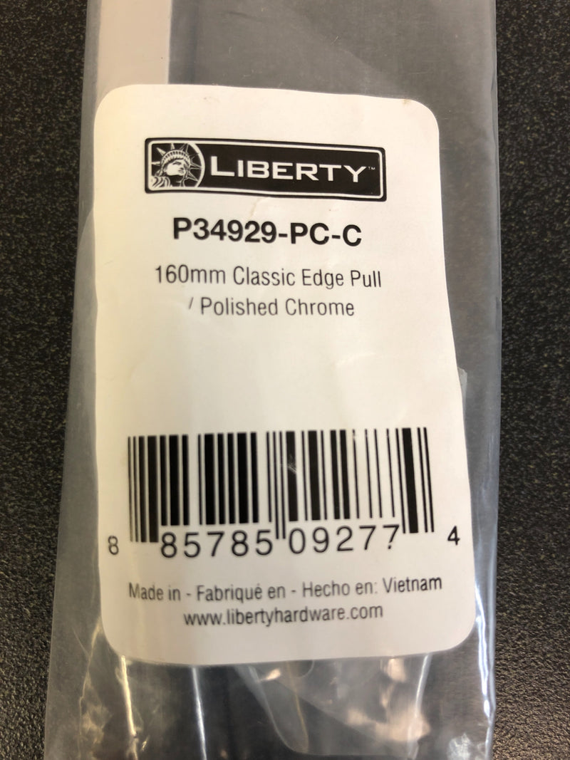Liberty Hardware Classic Edge 6-5/16 Inch Center to Center Handle Cabinet Pull