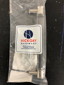 Hickory Hardware P3702-CASN Midway 6-5/16 Inch (160mm) Center to Center Clear Acrylic Bar Cabinet Handle / Drawer Pull - Crysacrylic with Satin Nickel