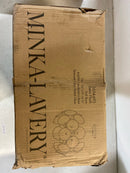 Minka Lavery 3654-695 Winter 4 Light 16" Wide Semi-Flush Ceiling Fixture - Soft Brass