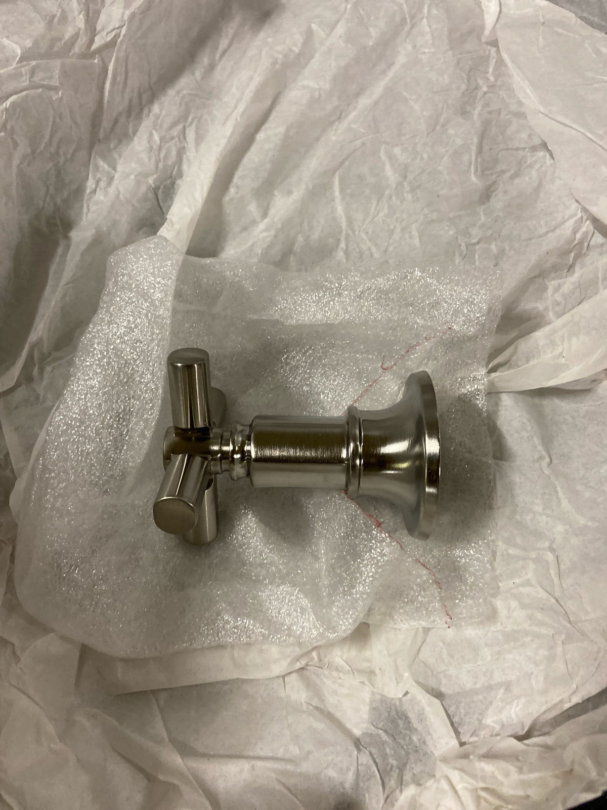 Brizo T66678-NK Invari Volume Control Valve Trim with Cross Handle - Luxe Nickel