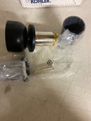 Kohler K-26299-BL Statement Single Function Round Brass Body Spray - Matte Black