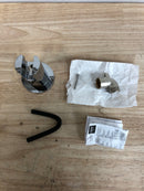 Grohe 28629001 Tempesta Wall Supply Elbow with Hand Shower Holder - Starlight Chrome