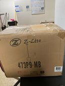 Z-Lite 473P9-MB Joliet Pendant, 1-Light 100 Watts, Matte Black
