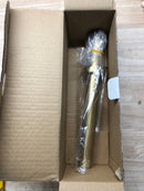 Jaclo 2348-SB Flanged Tailpiece, 1-1/4" x 12", Satin Brass