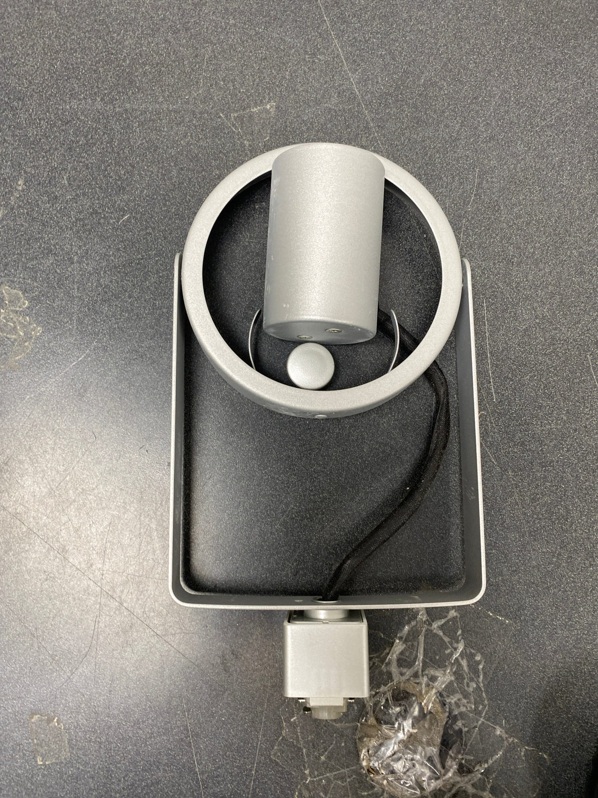 Volume Lighting V2777-20 Line Voltage and Track 10" Tall Track Head - Silver Gray