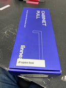 Linnea 223-B-PSS 304 Grade Stainless Steel 7-1/16 Inch Center to Center Finger Cabinet Pull - Polished Stainless Steel