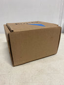 EMTEK Modern Rectangular Rosette Passage Set with Matching Finish Hercules Lever - Choice of Left/Right Handing and 7 Finishes - 5112HECRHUS19 - Right Handed (RH) - Flat Black (US19)