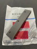 Baldwin 4621112BIN Edge Pull 4 Inch Center to Center Finger Cabinet Pull from the Estate Collection - Venetian Bronze