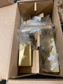 Emtek 15B5HLORHUS4 Multi Point C5, Dummy Pair, Modern Style, 2'' x 10'', Helios Lever,...