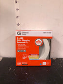 Commercial electric CER608943AK50WH Easy-Up 6 in. White Baffle Integrated LED Recessed Kit with Selectable CCT (2700K-5000K), (No Can Needed)