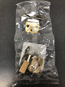 Amerock BPR7928AE Pair of 3/8" Inset Self-Closing Face Mount Hinges - Antique Brass