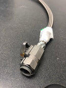 Brasscraft G2PS14B200HX F 1/2 in. Nominal Push Connect x 1/2 in. FIP x 20 in. Brass SpeediOne Braided Connector and Valve