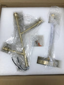 Siljoy SHLP-JH003-90 36 in. 12-Light Solid Brass Modern Crystal Chandelier Sputnik Pendant Lighting