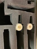 Brizo T71764-BL Wall Mounted Tub Filler Unions - Matte Black