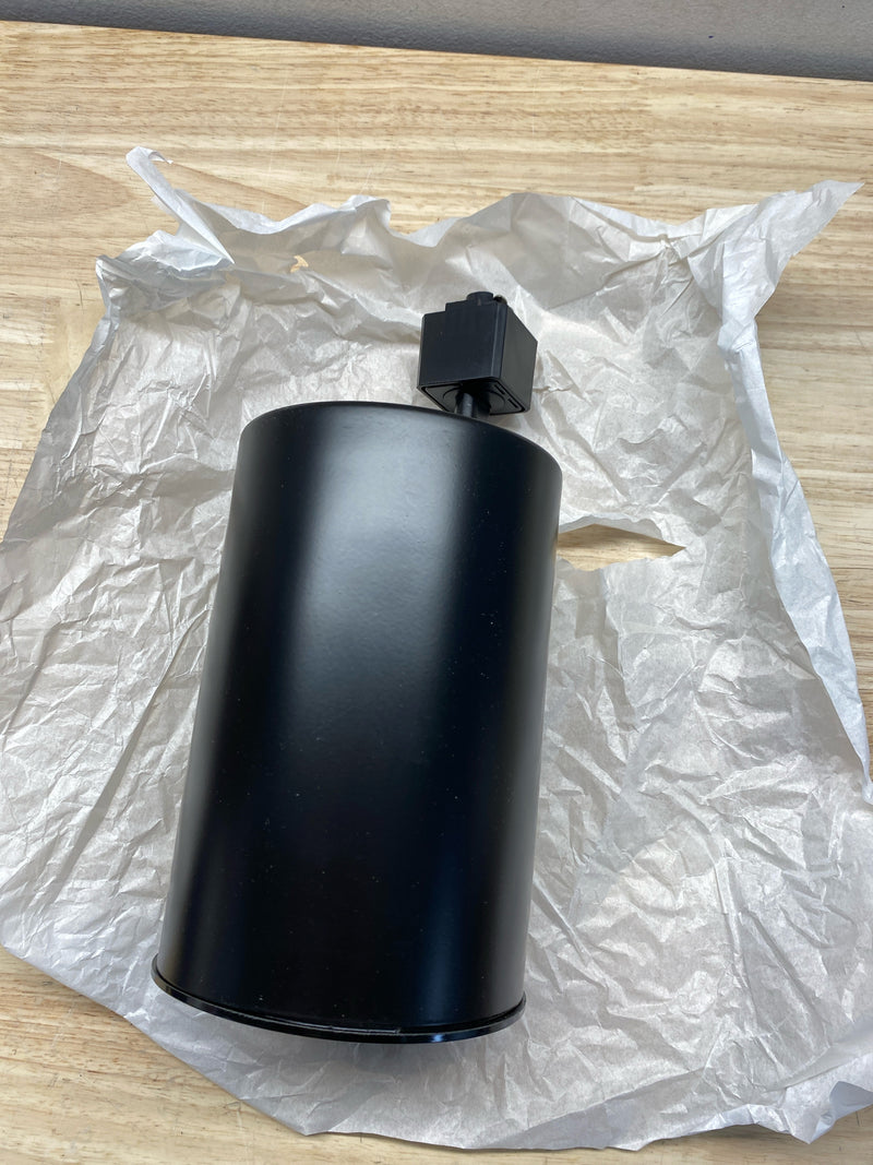 Elco ET635B 75W Line Voltage PAR30 Flat Back Cylinder with Baffle - Black