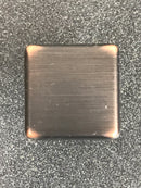 Amerock BP55271ORB Blackrock 1-3/16 Inch Square Cabinet Knob - Oil Rubbed Bronze
