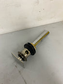 Delta 72175-PN Square Push Pop-Up Drain Assembly with Overflow - Polished Nickel