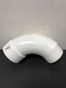 NIBCO 48072LT 3 Spg x Hub 90 Street Long Turn Elbow PVC