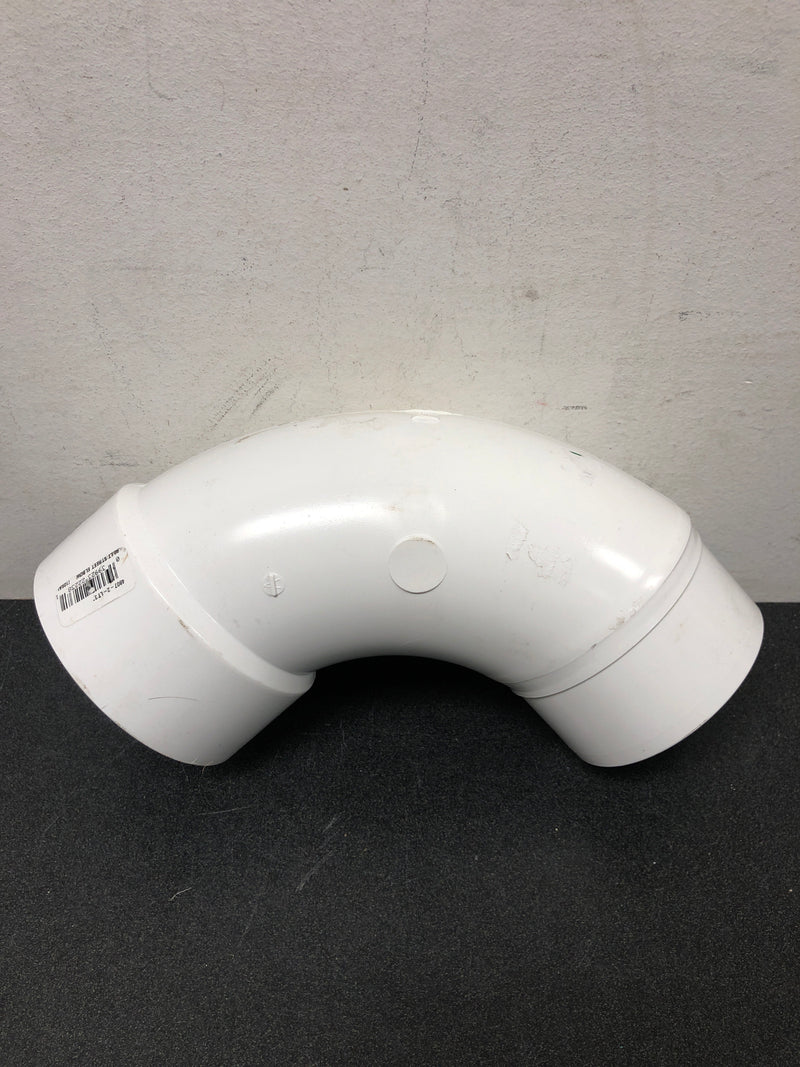 NIBCO 48072LT 3 Spg x Hub 90 Street Long Turn Elbow PVC