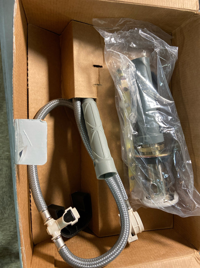 Moen WS84004SRN Traditional Widespread Bathroom Faucet - Includes Rough-In Valve and Pop-UP Drain Assembly - Spot Resist Brushed Nickel