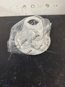 Nora Lighting NTM-713WAL 6" Air-Tight Aluminum Baffle Cone Reflector - White / Aluminum