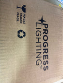 Progress lighting P2706-09 Gather Collection 1-Light Brushed Nickel Etched Glass Traditional Bath Vanity Light