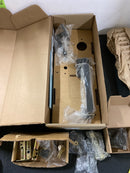 Emtek 4820HLORHUS10B Sgl Cyl, Baden Tub Ent, Helios Lever, RH, US10B
