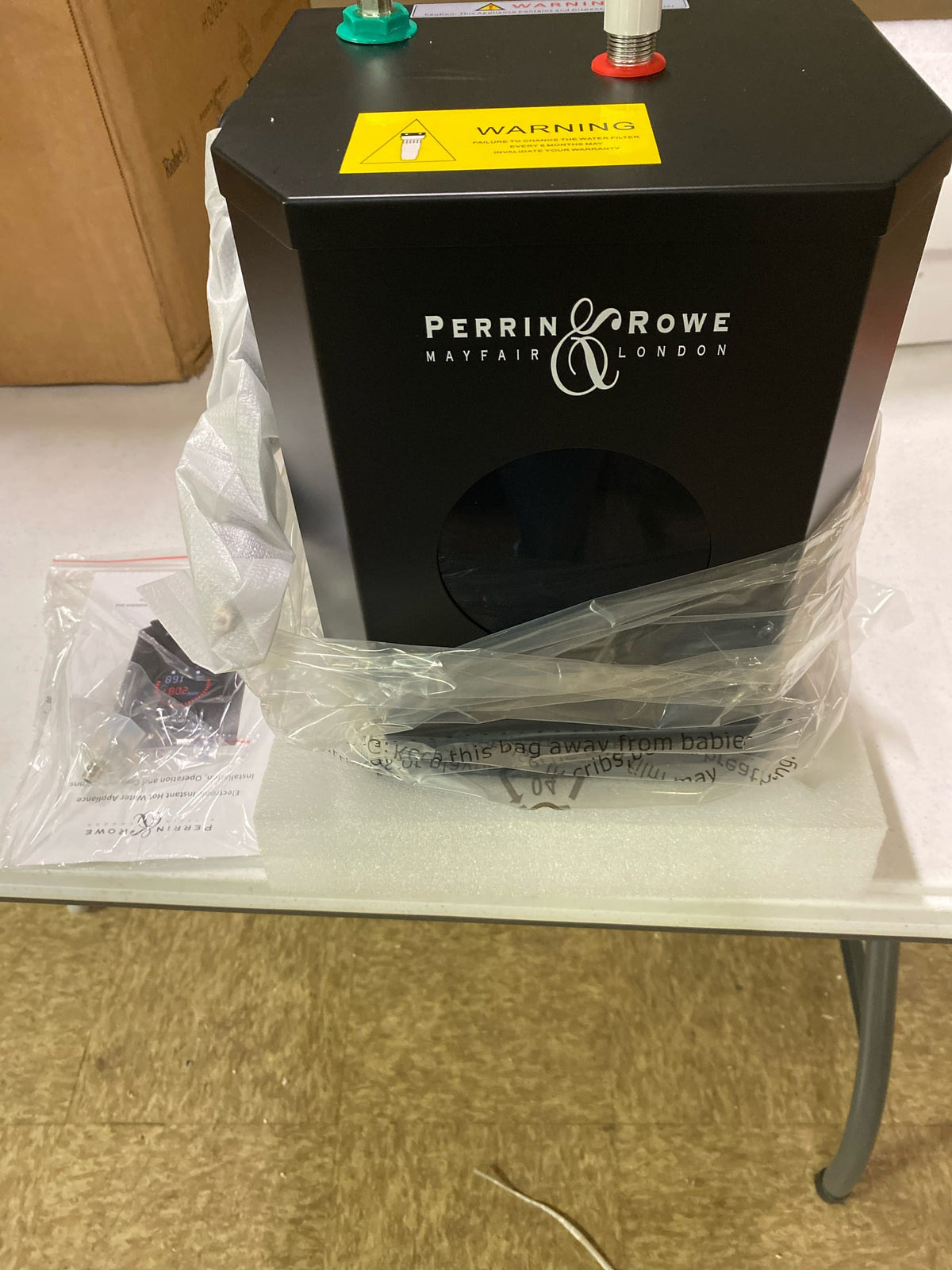Perrin and Rowe U.1998 High Performance Hot Water Tank for Water Dispenser Faucet - N/A