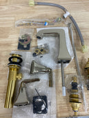 Pfister LG49-FE0D Park Avenue 1.2 GPM Widespread Bathroom Faucet with Metal Pop-Up Drain Assembly - Polished Nickel