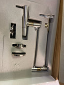 Hansgrohe 04059860 Allegro E Wall Mounted Double-Jointed Pot Filler - Includes - Steel Optik