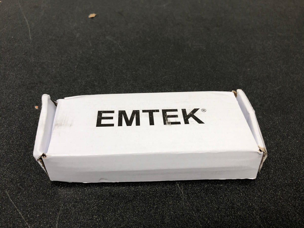 Emtek 91014US4 4" x 4" Square Corner Plain Bearing Mortise Hinge - Pair - Satin Brass