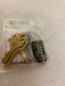 Kwikset 83279-006 Smartkey Conventional Cylinder for Levers and Knobs - Satin Nickel