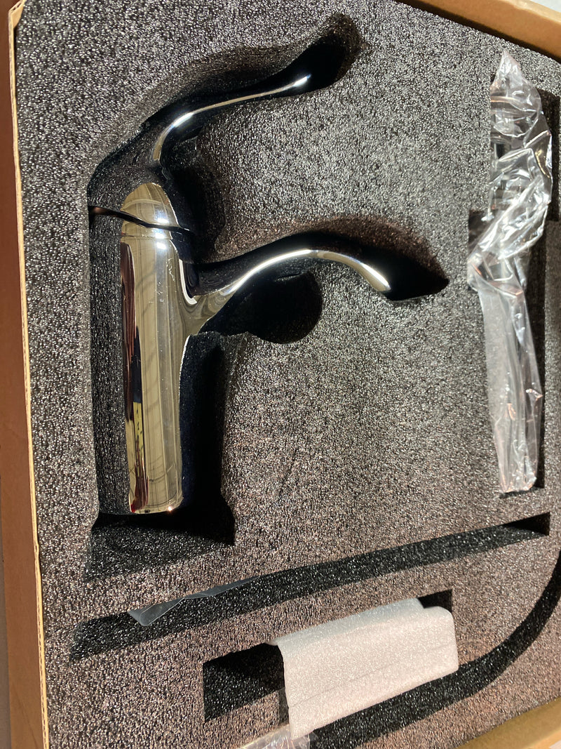 Anzzi L-AZ009 Arc 1 Hole 1.2 GPM Bathroom Faucet - Chrome