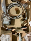 Signature Hardware SHVL4RTGZBN Vilamonte Deck Mounted Roman Tub Filler Faucet - Includes Hand Shower - Brushed Nickel