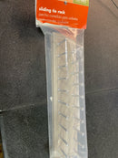 Easy Track RA1200-CG 17 Inch Tie Rack for Easy Track Closet System - Weathered Grey