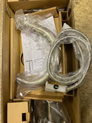 American Standard T064951.295 Floor Mounted Tub Filler with Built-In Diverter - Includes Hand Shower - Brushed Nickel