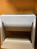 Rubbermaid commercial products RCP2664GRAY Untouchable 35 and 50 Gal. Grey Square Trash Can Swing Top Lid