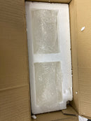 Meridian M80037NB 2 Light 15" Wide Bathroom Vanity Light with Swirl Glass Shades - Natural Brass