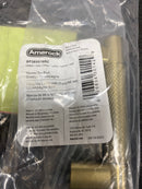 Amerock BP36557BBZ Bronx 3 and 3-3/4 Inch Dual Center to Center Bar Cabinet Pull - Golden Champagne