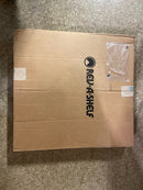 Rev-a-shelf LD-4NW-472-28-1 28 in. Natural Wood Kidney Lazy Susans 2-Shelf