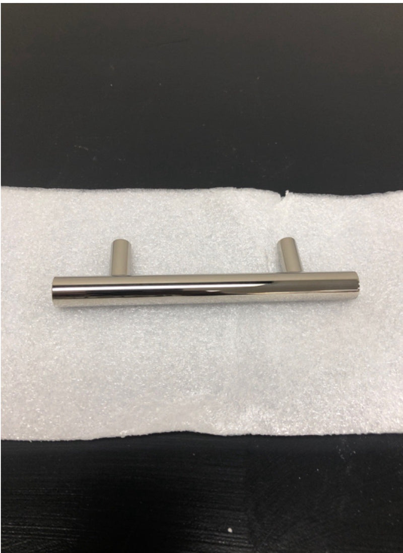 Kohler Purist 3 Inch Center to Center Bar Cabinet Pull - Vibrant Polished Nickel