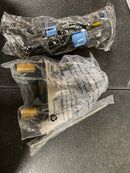 Glacier bay HD67499W-6404 Constructor 4 in. Centerset Double Handle Low-Arc Bathroom Faucet in Brushed Nickel