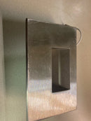 WAC Landscape Lighting, LEDme 120V LED Horizontal Indoor and Outdoor Step and Wall Light 3000K Built-in LED in Stainless Steel