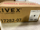 Livex Lighting 17282-07 Banca Collection 2 Light ADA Vanity Sconce, Bronze with Antique Brass Accent