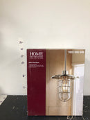 Home decorators collection 21156-001 1-Light Brushed Nickel Fisherman Style Mini Pendant